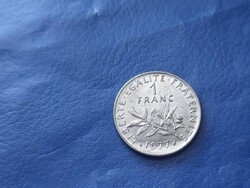 FRANCIAORSZÁG 1 FRANCS / 1 FRANK 1977 MAGVETŐ!