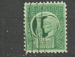 USA 1 cent stamp