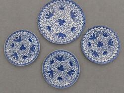 Japán kék-fehér porcelántányérok