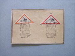 1953 alkalmi bélyegzés 5 éves az  MSZBT szerződés madarak