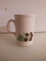 BÖGRE - ANGOL - PORCELÁN - KÉT OLDALÁN MINTÁS  - 2.5 dl  - HIBÁTLAN