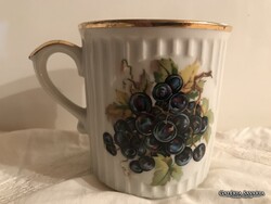 CZECHOSLOVAKIA - MUG - PORCELAIN - DECORATED ON BOTH SIDES - 2.5 dl - PERFECT CONDITION