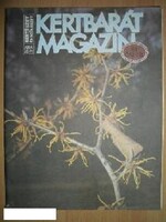 Kertészet és Szőlészet Kertbarát Magazin 1983 ősz-tél