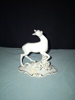 Beautiful Royal Dux / SMKA S ULITIU / deer with snail shell, Janoslav Jezek flawless porcelain 10 cm