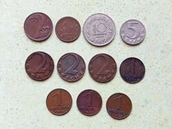 Austria 11 Different Coins 1 2 5 10 Groschen 100 200 Kronen 1924-1935