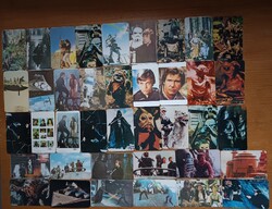 40db Eredeti Star Wars - Kártyanaptár Egyben - 1985-ből