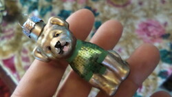 New, smaller (5-6 cm) nostalgic glass decoration, very good condition