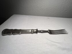Antique (1868-1937) Silver Handle Fork