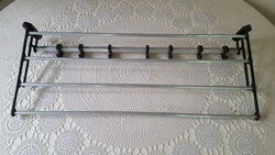 Art Deco aluminíum kalaptartós fogas,kabátakasztó