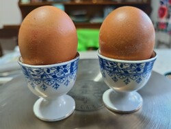 Porcelán tojástartó párban Bavaria Schumann