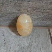 Pazar régi ásvány (ónix?) tojás (5x3,4 cm)