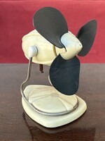 RETRO, VARNISH-COLORED FAN, CUT CORD, 27 CM