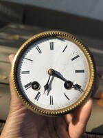Antique French Marked Fireplace Clock, Movement Table Clock Bimbam Clock