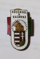 WWII. Loyalty to the Homeland Badge with Cufflink Design