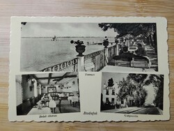 Budapest, Budafok, Kutyavilla, Buda leghíresebb halászcsárdája, lebontva 1960-ban, Weinstock fotó