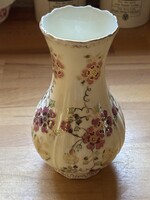 Zsolnay Floral Pattern Vase 18 cm