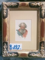 Demjén László Karakteres férfi portréja 1898.  B192.