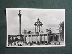 Képeslap,Budapest,Eucharisztikus kongresszus főoltára látkép,részlet,Karinger Bp. kiadás,1938-