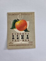 Földművesszövetkezeti Small Distillery APPLE brandy label 0.1 l