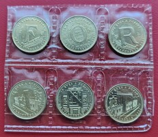 2021 évi 75 éves a Forint. 5 Forint sor bliszterben. Rolniból bontott darabok.