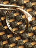 Certifikált 14K Fehérarany Briliáns Gyűrű (0,30 ct gyémánt, Dimea papírokkal)