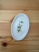 Retro Zsolnay porcelán kis kínáló tálka, mogyoróstálka – Hibátlan!