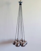 Vintage króm design mennyezeti lámpa ALKUDHATÓ