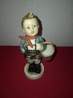 Antik Hummel /Goebel figura - Falusi fiú- TMK-2  Kosaras fiú 1950-55 hibátlan állapotban eladó
