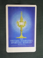 Képeslap,Szent István 900 éves jubileuma,Eucharisztikus Kongresszus Budapest,grafikai, 1938-