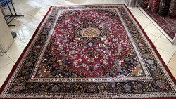 4607 HUGE SALE -33%!!!!! Iranian Kashan Handwoven Wool Persian Carpet 250X355CM