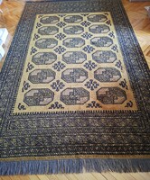 BÁRSONYOS KÉZI CSOMÓZÁSÚ KASMIR AFGÁN GYAPJÚ  SZŐNYEG! 333X203CM!