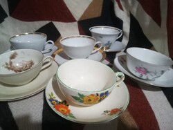 Porcelán teás csészék
