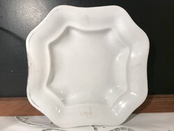 TÁL - KÍNÁLÓ - HEGEWAD - ANTIK - 23 x 23 x 7,5 cm - VASTAG - HIBÁTLAN