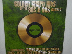 ZYX Music Pres. GOLDEN CHART HITS OF THE 80s & 90s Volume 3 Vinyl LP ÚJ gyári bontatlan