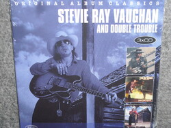 STEVIE RAY VAUGHAN And Double Trouble ORIGINAL ALBUM CLASSICS 3cd CD ÚJ gyári bontatlan