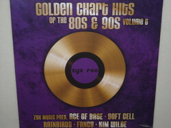 ZYX Music Pres. GOLDEN CHART HITS OF THE 80s & 90s Volume 6 Vinyl LP ÚJ gyári bontatlan