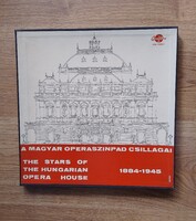 A Magyar Operaszínpad Csillagai 2 db. Bakelit lemez dobozban
