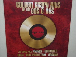 ZYX Music Pres. GOLDEN CHART HITS OF THE 80s & 90s Vinyl LP ÚJ gyári bontatlan