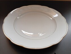 Retro Gold - White Porcelain MZ Altrohlau Cake and Serving Tureen