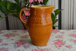 Gránit porcelán vintage magyar kerámia kiöntőkancsó – 19 cm