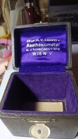Régi W. J. Rohrbeck Wien – Prof. Dr. W. Kammel Aesthesiometer eredeti műszertok
