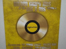 ZYX Music Pres. GOLDEN CHART HITS OF THE 80s & 90s Volume 4 Vinyl LP ÚJ gyári bontatlan