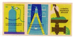 Gyufacímke: Magyarország. 1962.