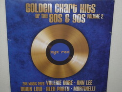 ZYX Music Pres. GOLDEN CHART HITS OF THE 80s & 90s Volume 2 Vinyl LP ÚJ gyári bontatlan