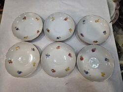 Régi Zsolnay porcelán kávés csésze alj