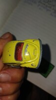 Siku V 311 - VW 1300 - Bogár Volkswagen sárgában kis autó