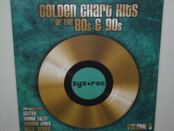 ZYX Music Pres. GOLDEN CHART HITS OF THE 80s & 90s Volume 5 Vinyl LP ÚJ gyári bontatlan
