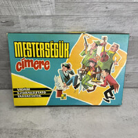 Mesterségük címere, vidám szórakoztató retro társasjáték