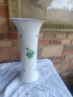 Herendi Apponyi mintás hatalmas váza. 1960 környékén keszült,  52,5 cm.