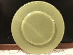KÍNÁLÓ - TÁL - ÚJ - 33 x 2  cm - ÜVEG - VASTAG - NÉMET - HIBÁTLAN